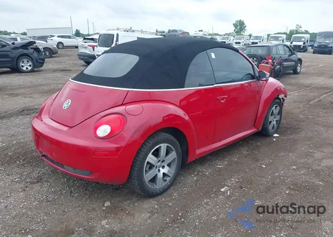2006 Volkswagen New Beetle Convertible Option Pkg 1 from USA, damaged, VIN 3VWRF31Y66M330188